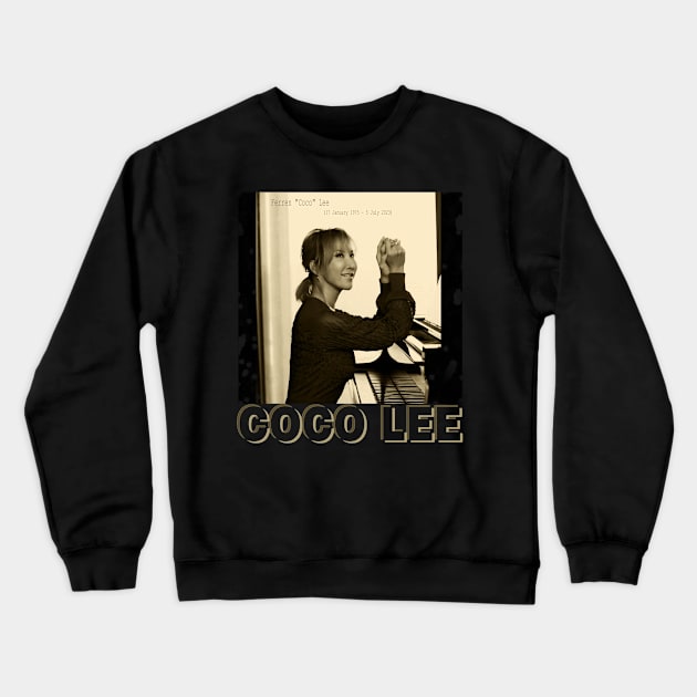 Ferren "Coco" Lee ( 17 January 1975 – 5 July 2023) Crewneck Sweatshirt by hany moon